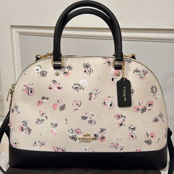 Coach Bag Sierra Wildflower Domed Satchel Bag EUC RARE - Picture 4 of 17